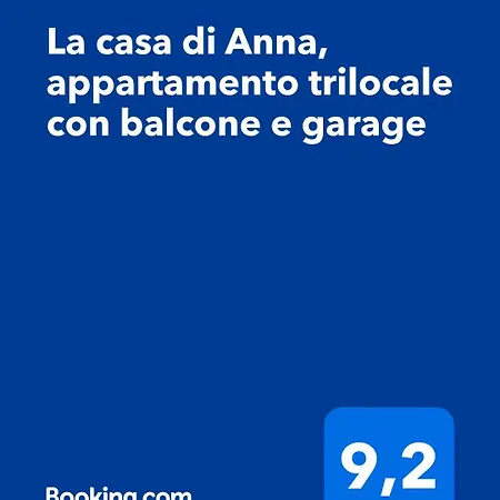 La Casa Di Anna, Trilocale Con Balcone E Garage Apartmán *